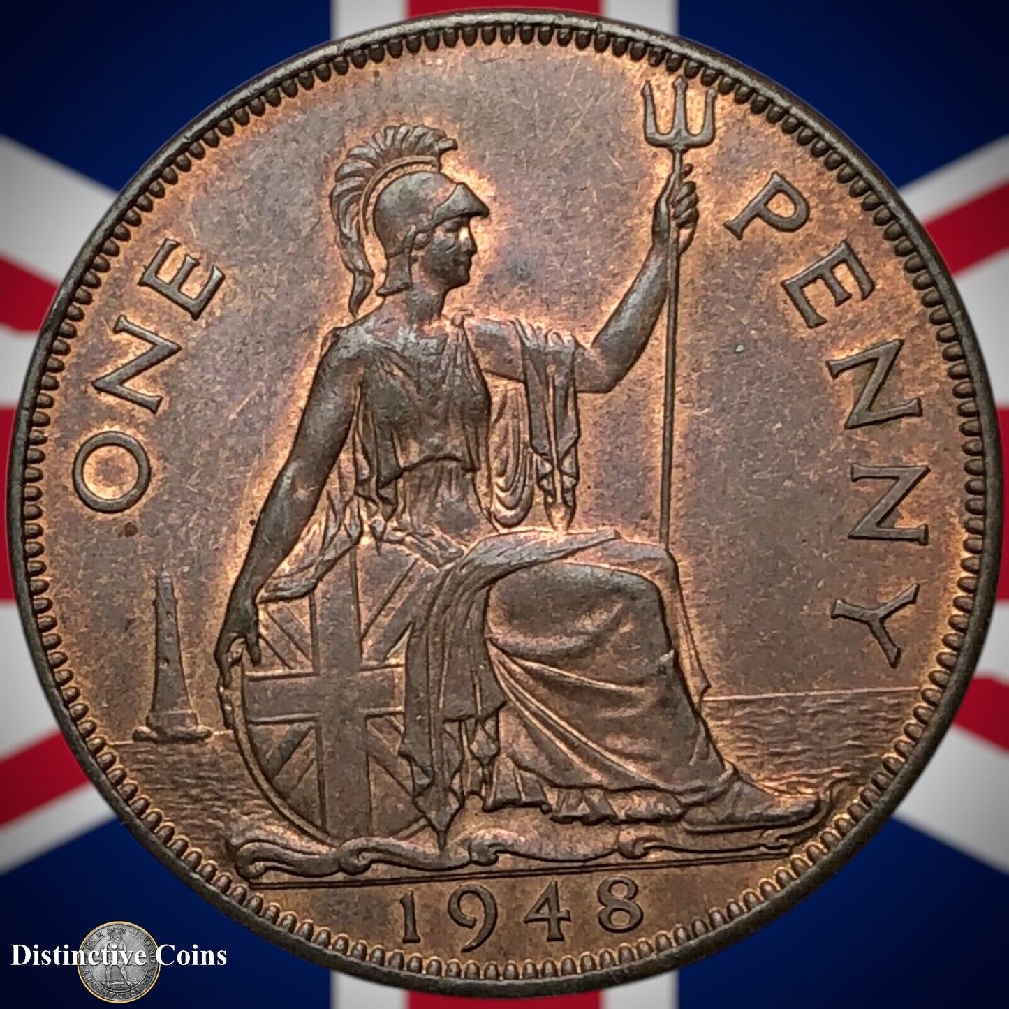 Great Britain 1948 Penny 1d GB7289