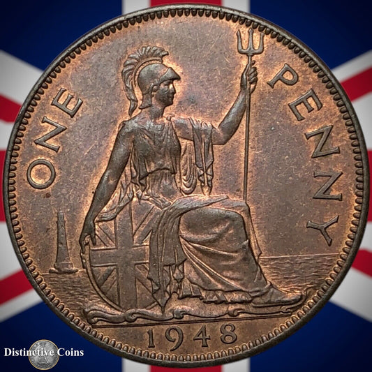 Great Britain 1948 Penny 1d GB7289