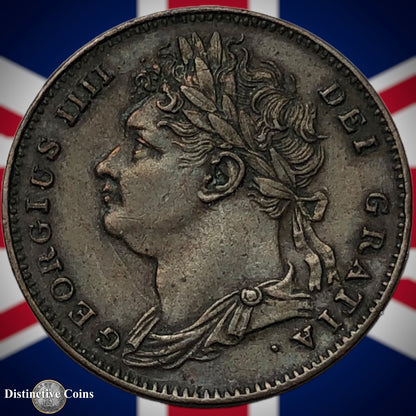 Great Britain 1822 Farthing 1/4d GB3251