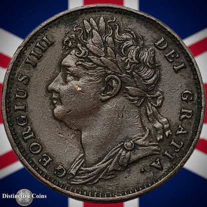 Great Britain 1822 Farthing 1/4d GB3244