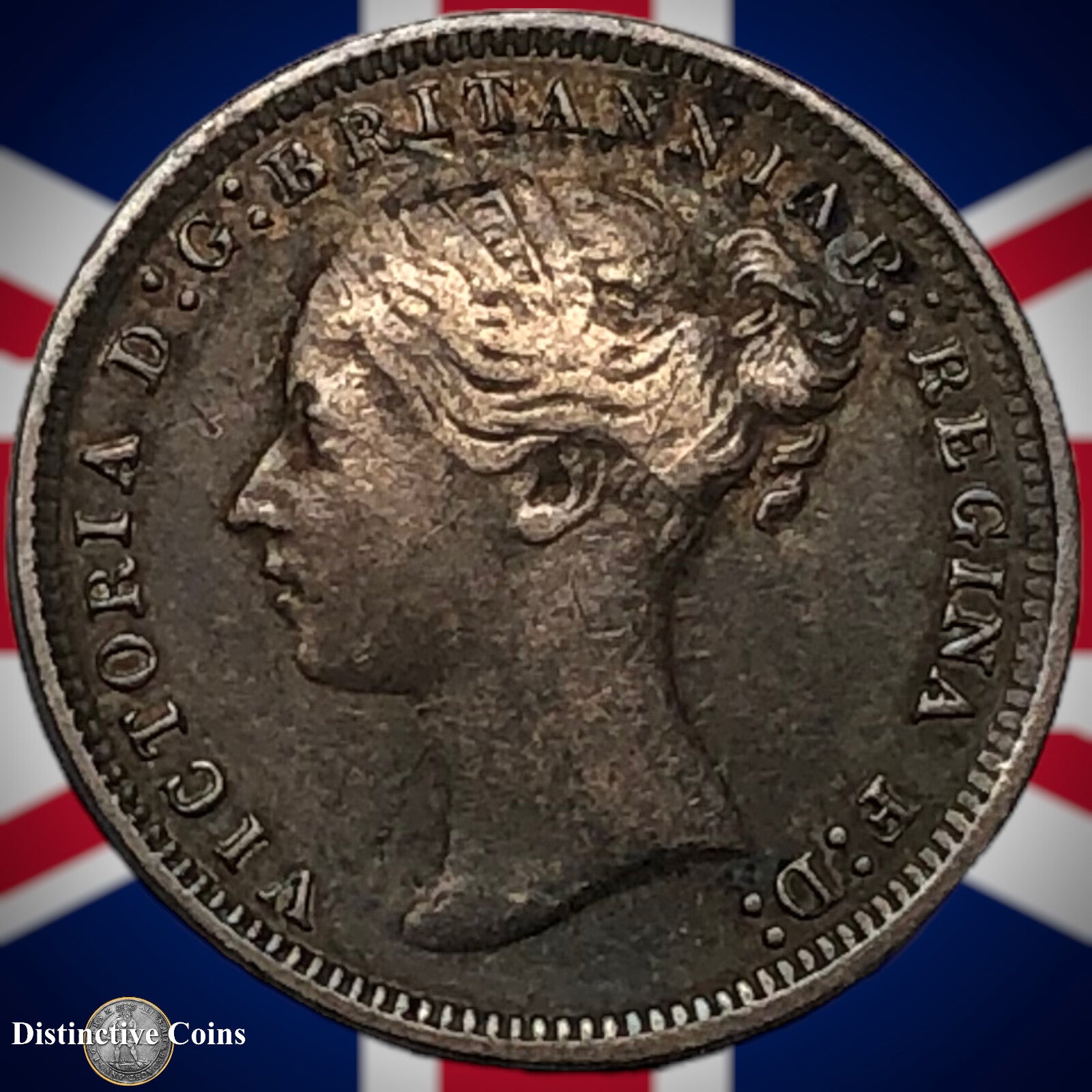 Great Britain 1877 Three Pence GB1892