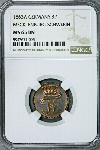 Germany 1904E 2 Mark Saxony Georg's Death NGC MS 64  S632