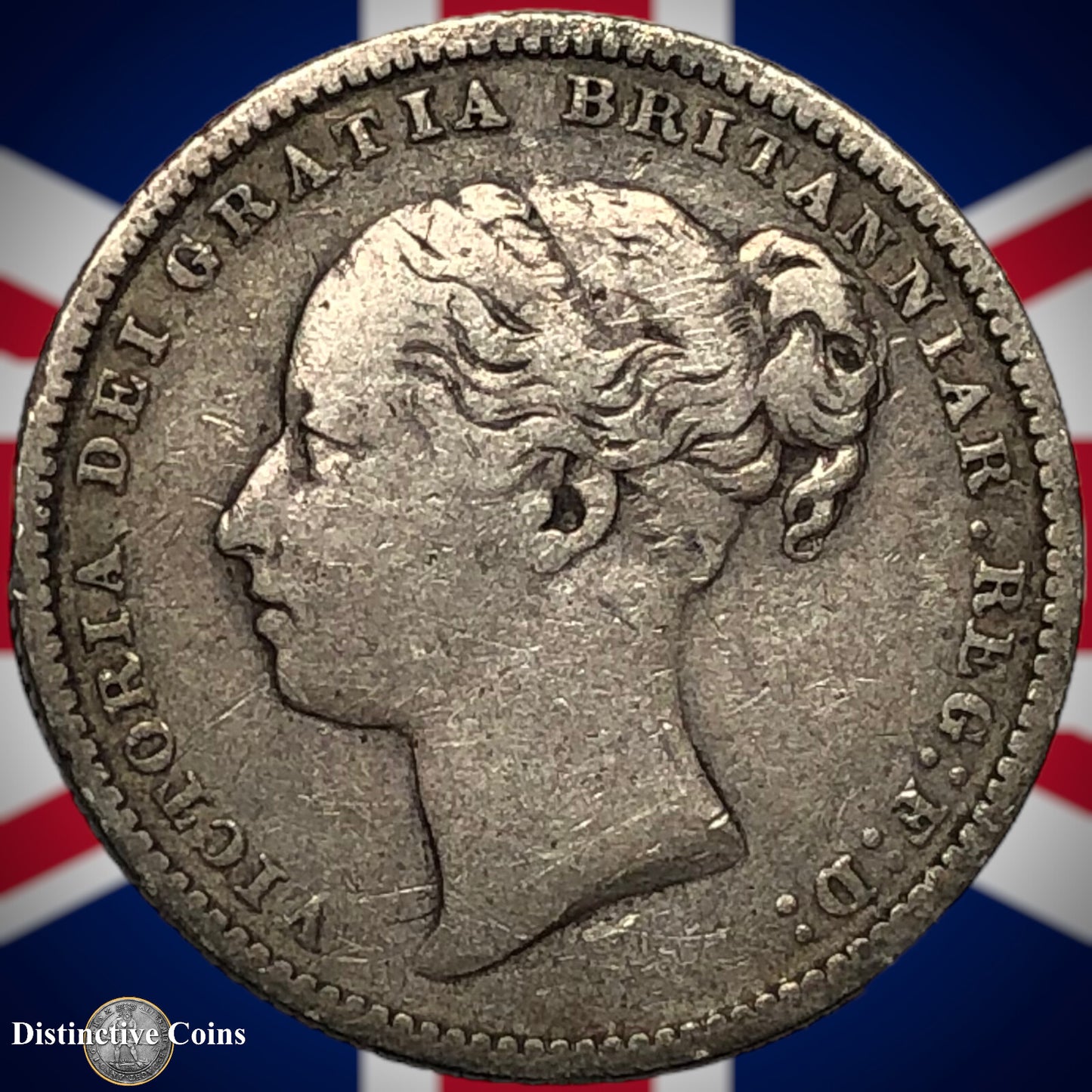 Great Britain 1884 British One Shilling GB0441