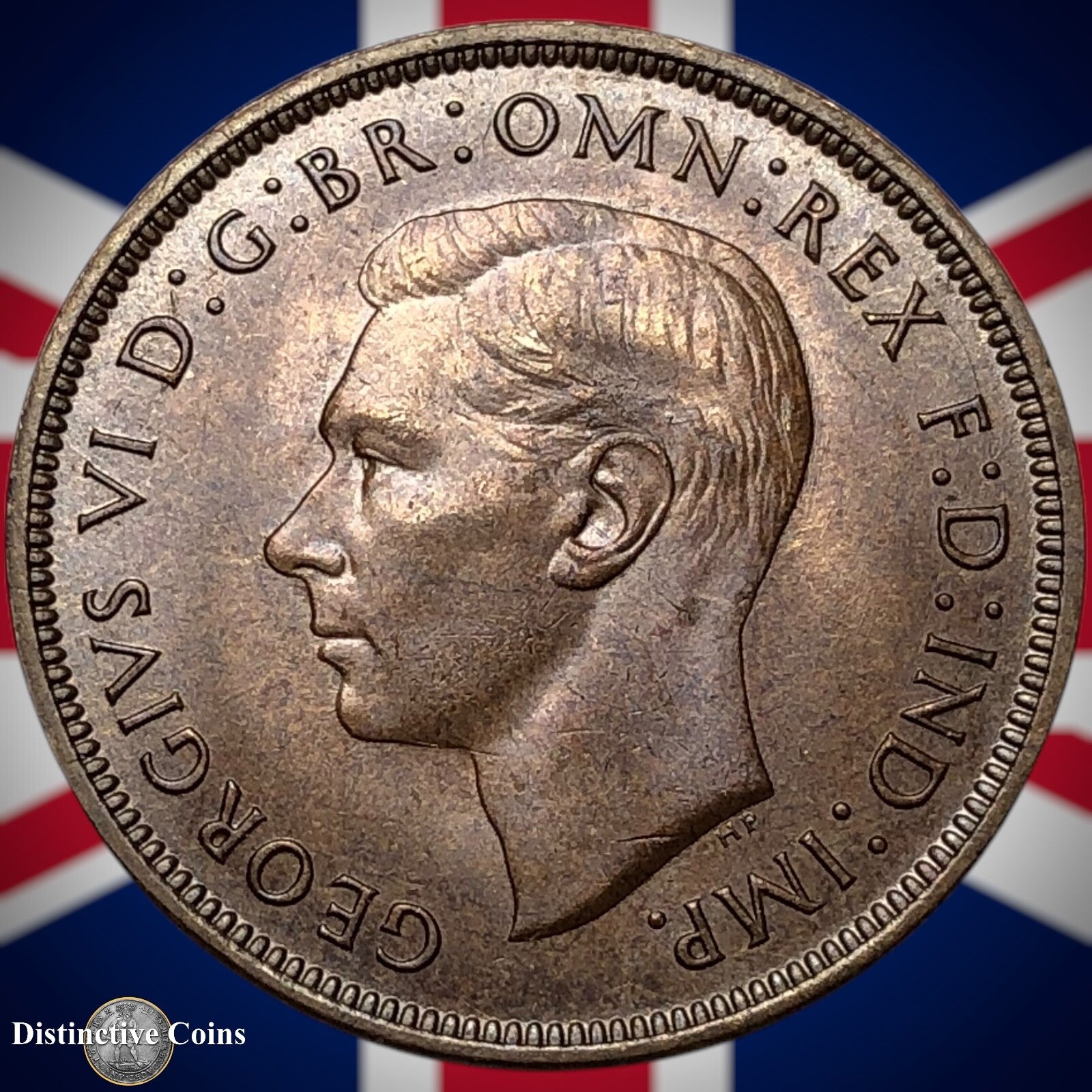 Great Britain 1945 Penny 1d GB7281