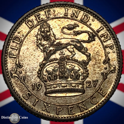 Great Britain 1927 Six Pence GB1680