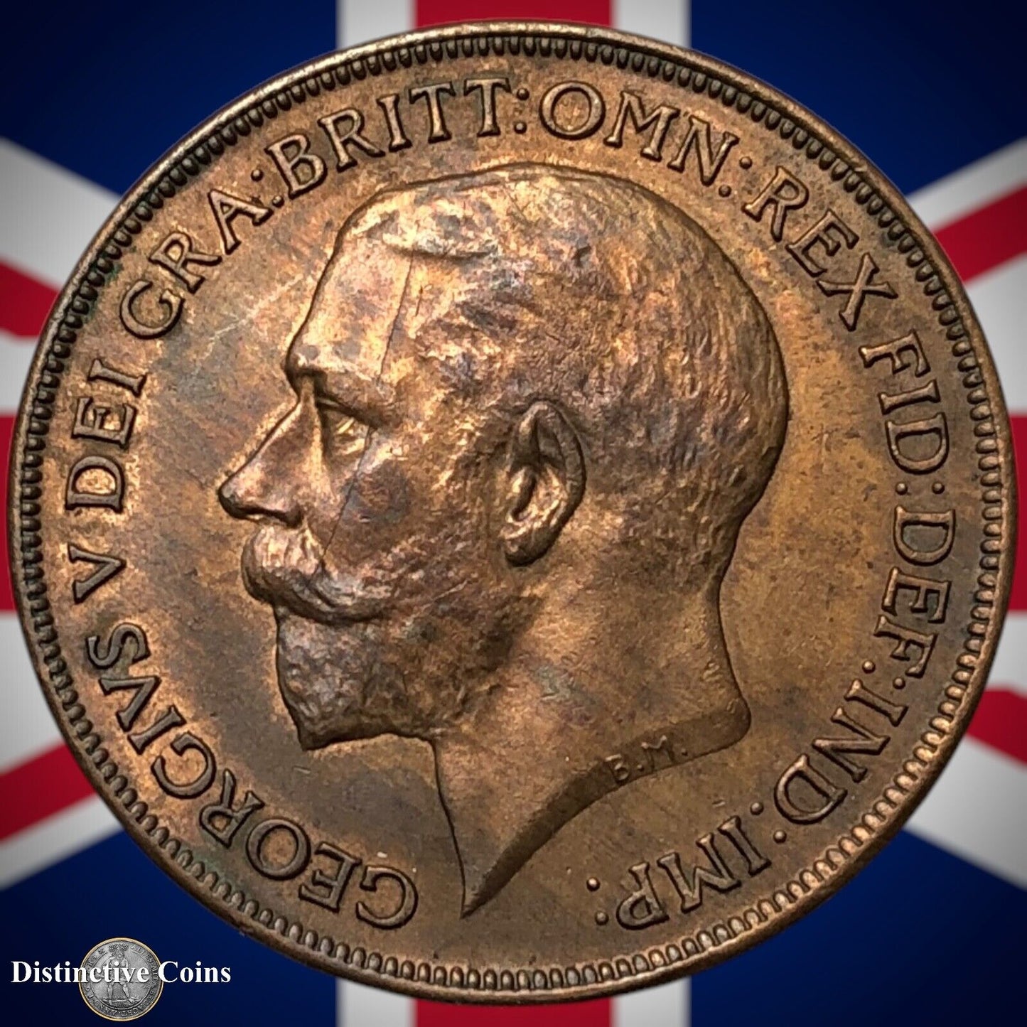 Great Britain 1920 Penny 1d GB6955