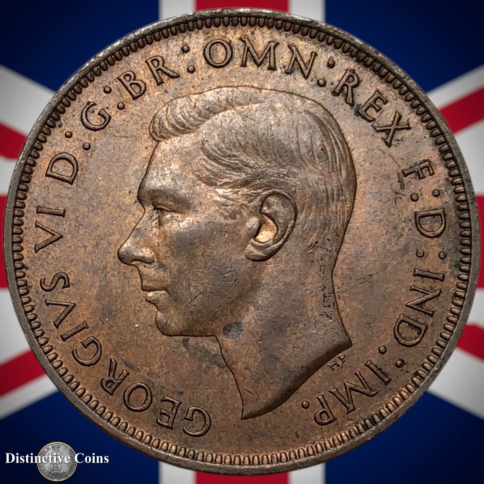 Great Britain 1944 Penny 1d GB7268