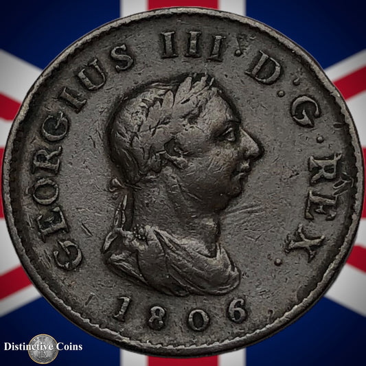 Great Britain 1806 Farthing 1/4d GB3205