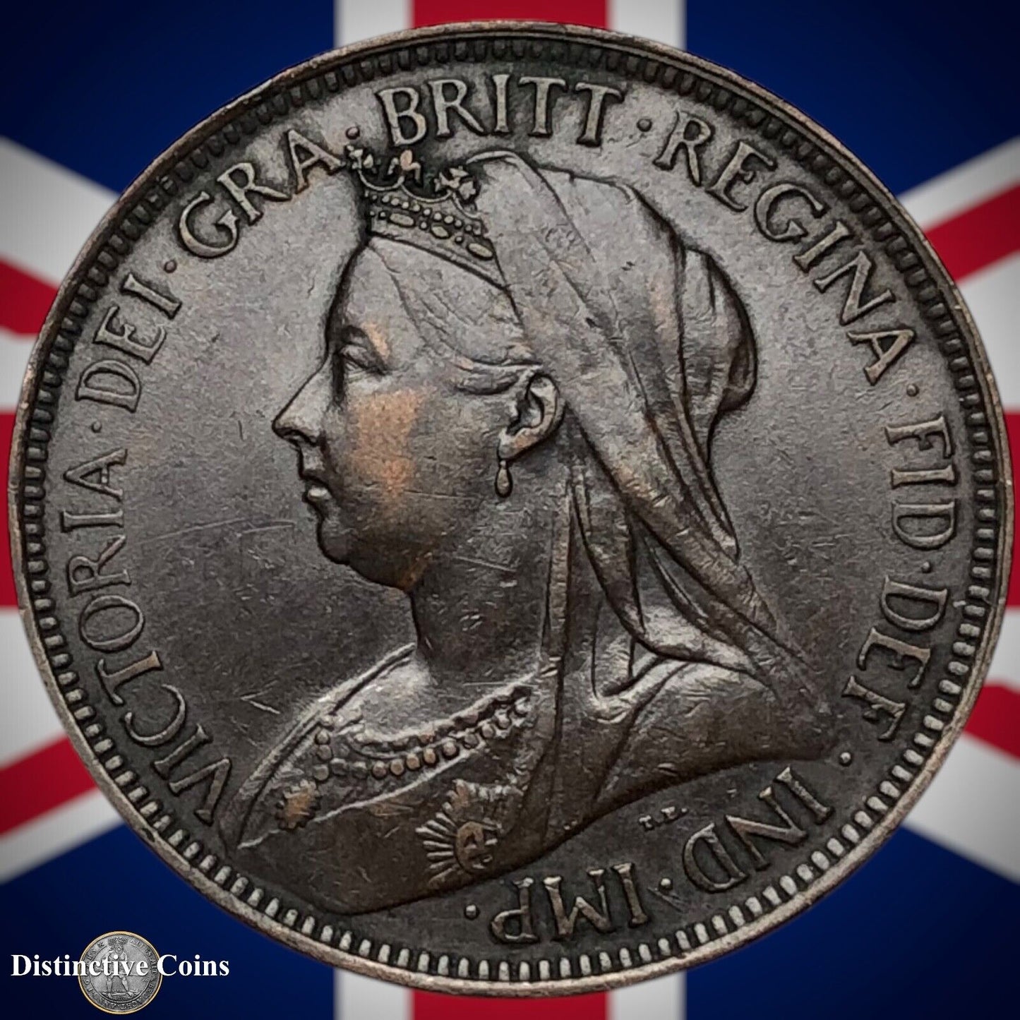 Great Britain 1898 Half Penny 1/2d GB5733