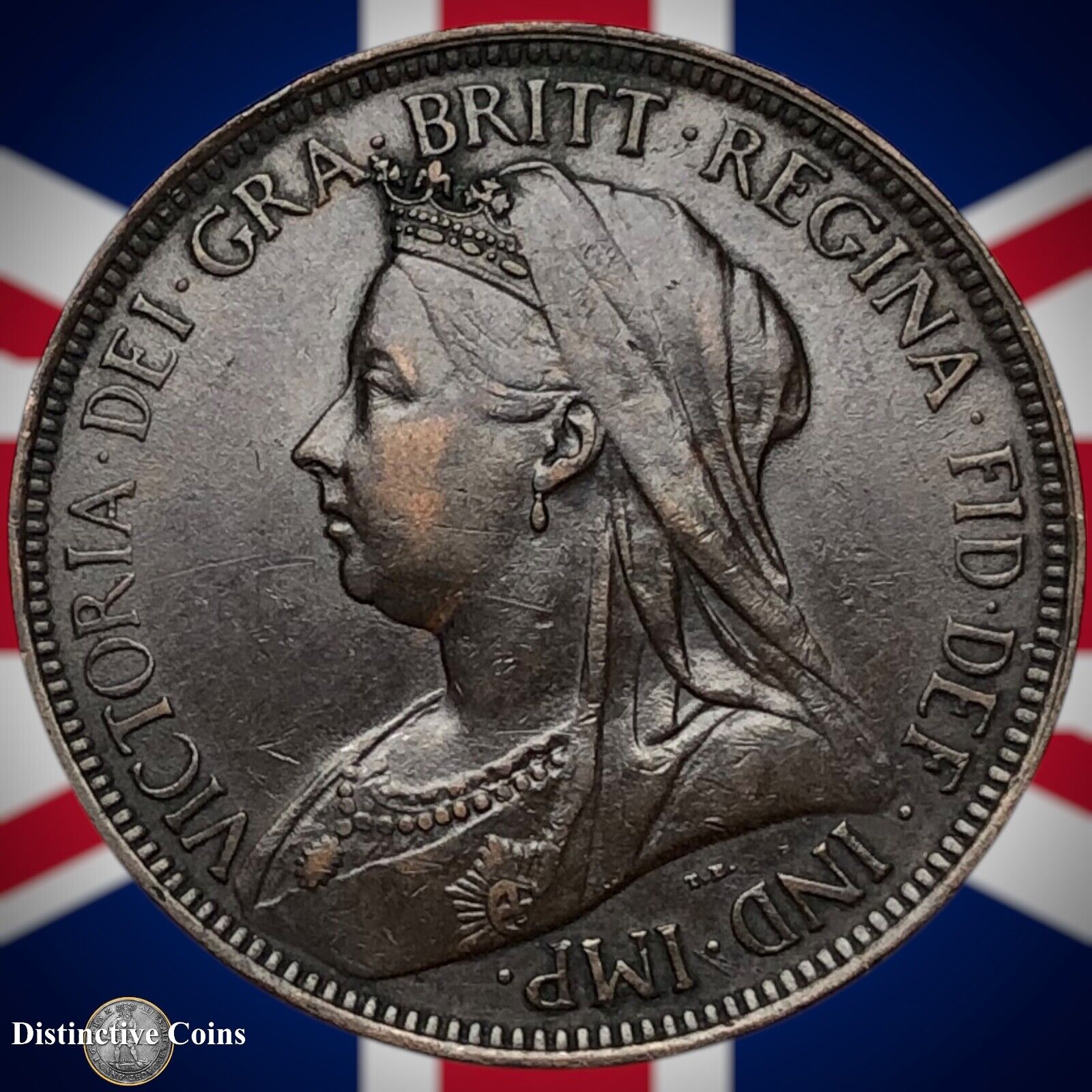 Great Britain 1898 Half Penny 1/2d GB5733