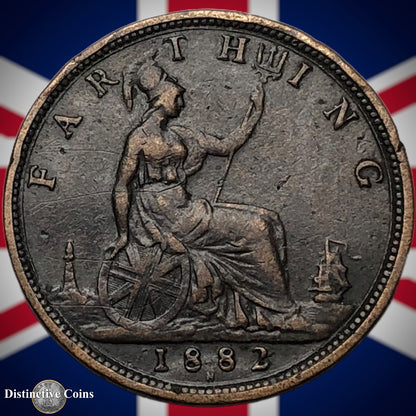 Great Britain 1882 H Farthing 1/4d GB4027