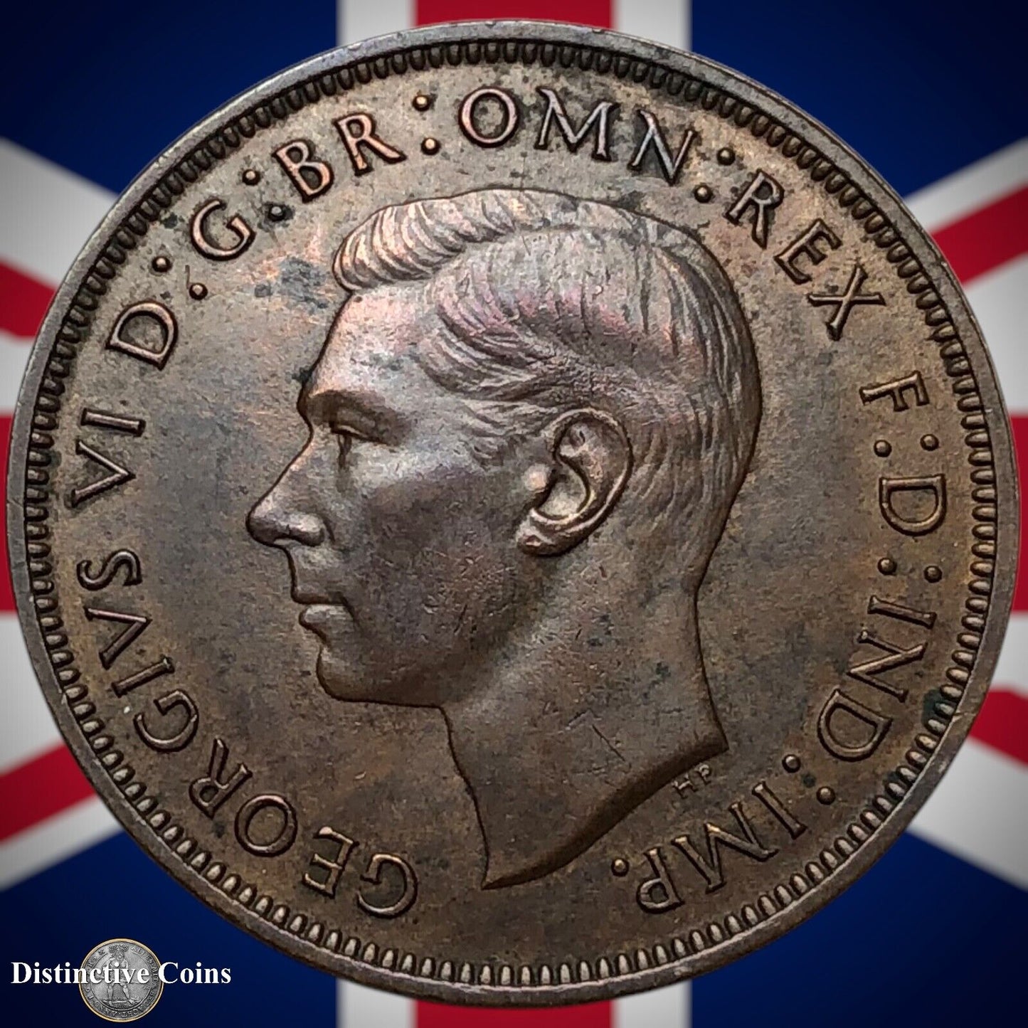 Great Britain 1944 Penny 1d GB7260