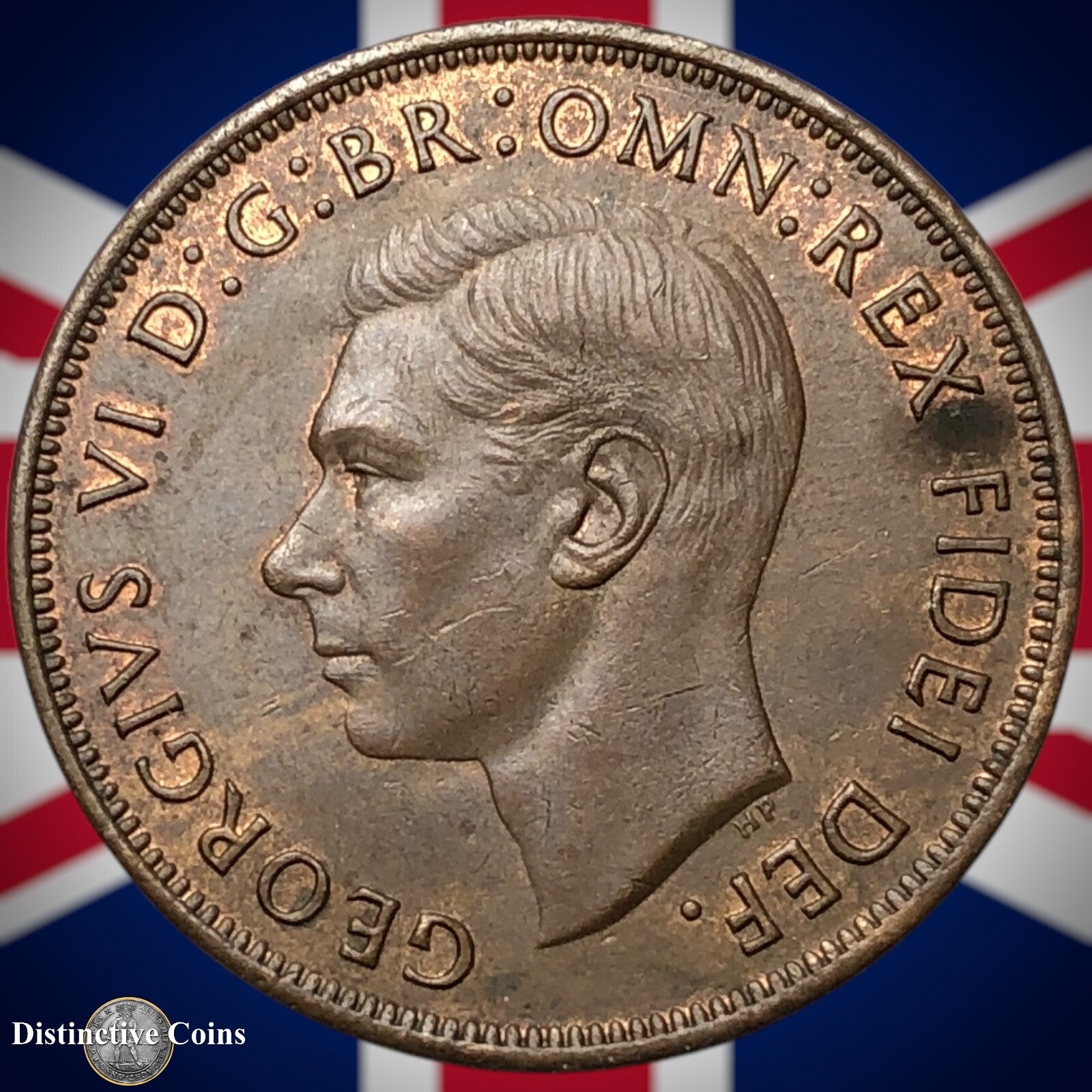 Great Britain 1951 Penny 1d GB7331