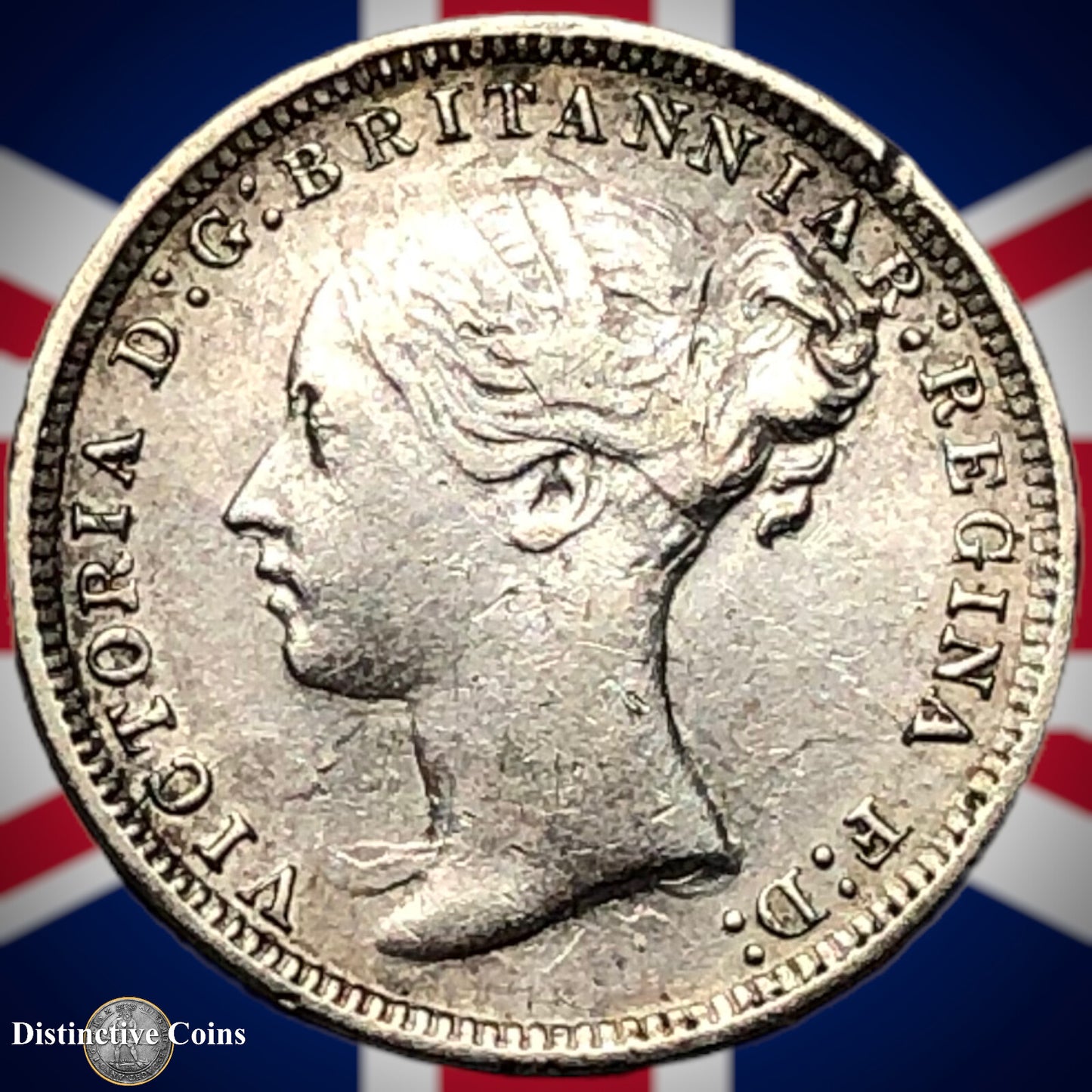 Great Britain 1874 Three Pence GB1865