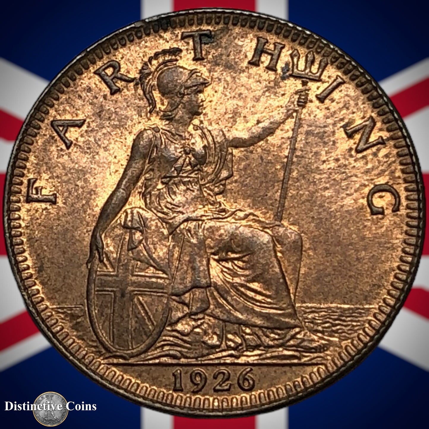 Great Britain 1926 Farthing 1/4d GB4847