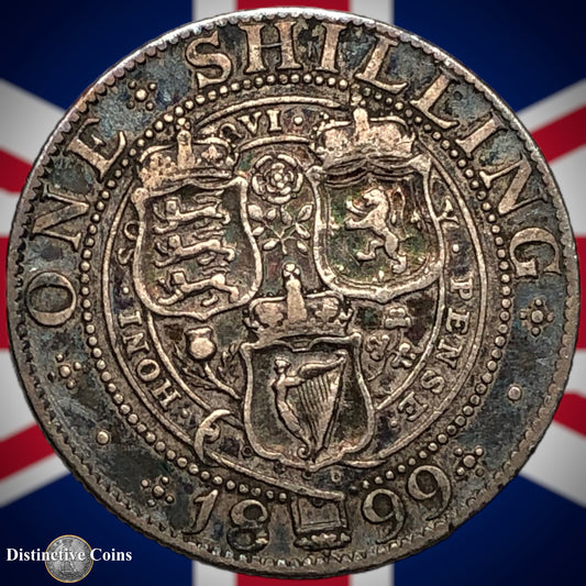Great Britain 1899 British One Shilling GB0695