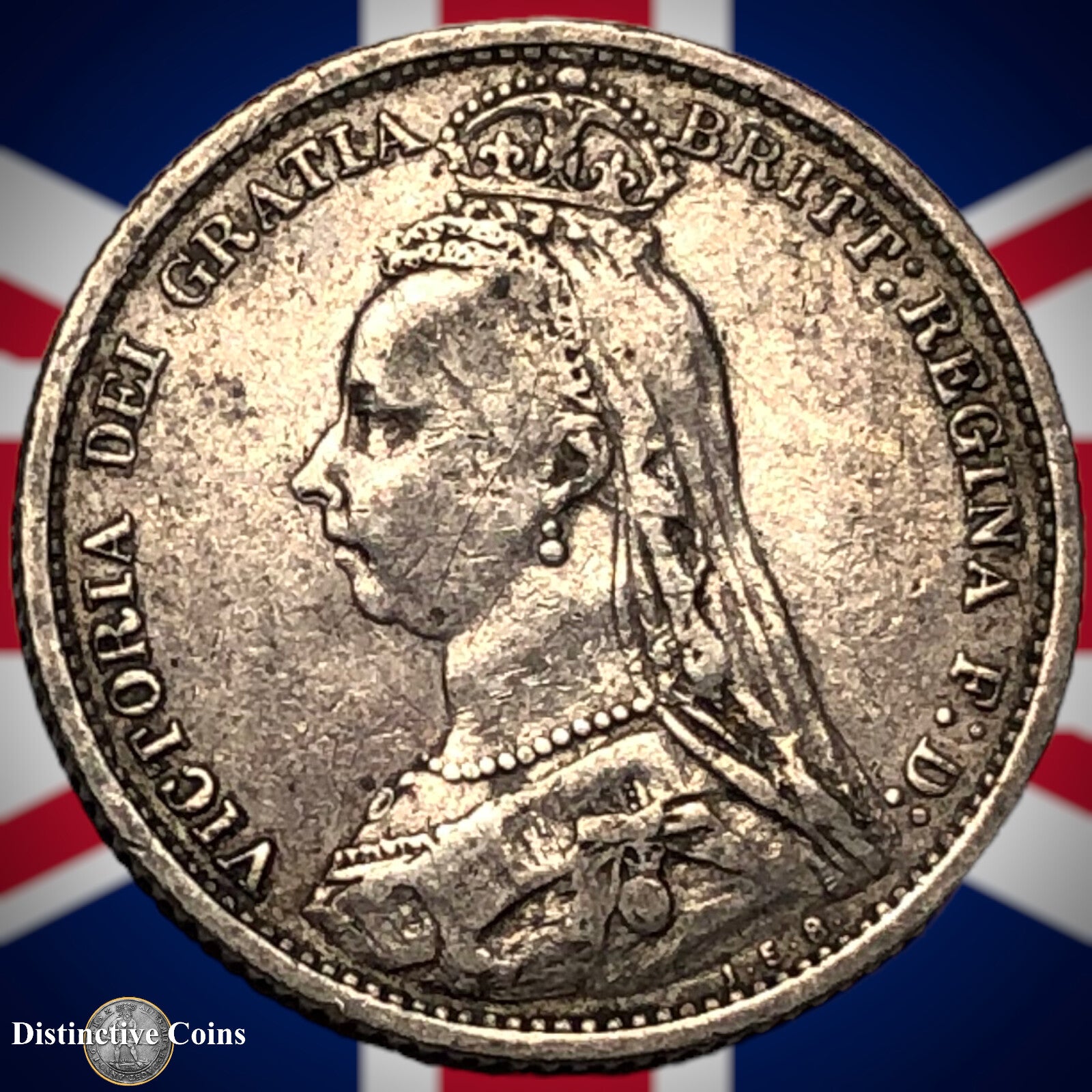 Great Britain 1888 Six Pence GB2701