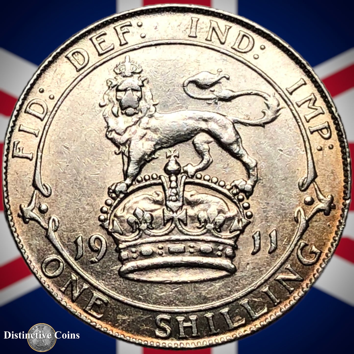 Great Britain 1911 One Shilling GB0916