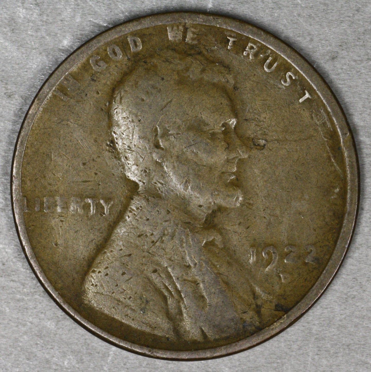 US 1922 D Lincoln Wheat Penny  A3290