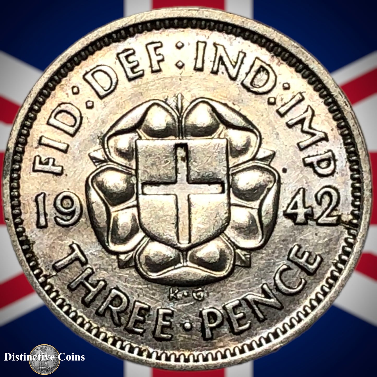 Great Britain 1942 Three Pence GB2339