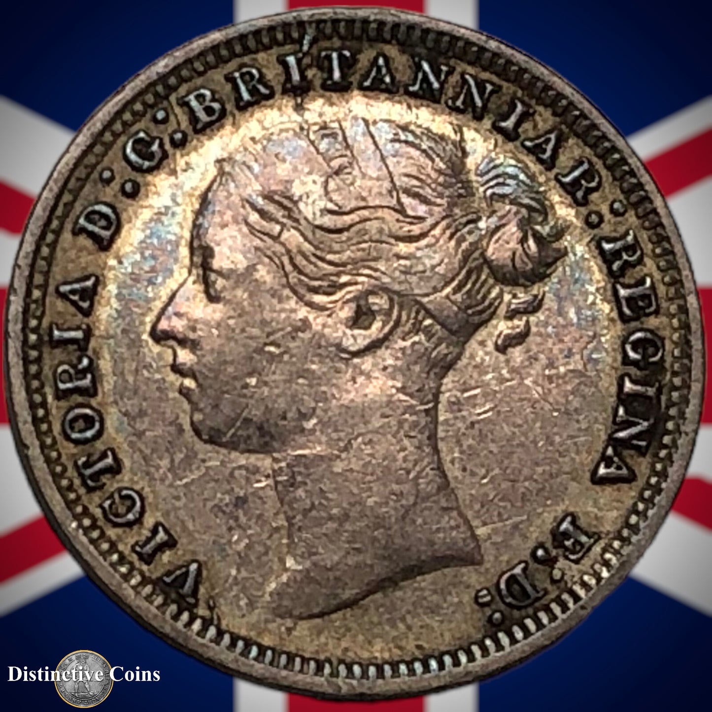 Great Britain 1879 Three Pence GB1908