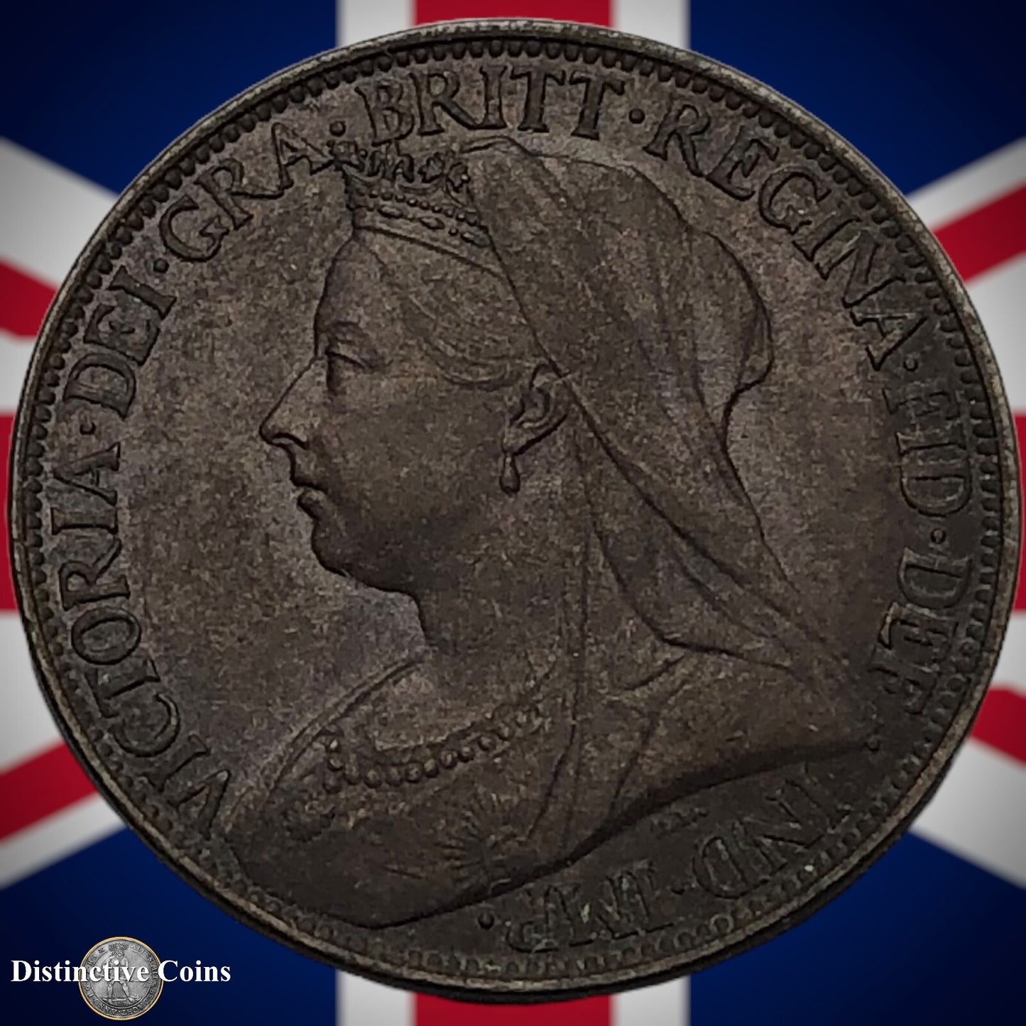 Great Britain 1900 Farthing 1/4d GB4474