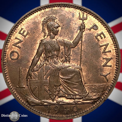 Great Britain 1940 Penny 1d GB7249