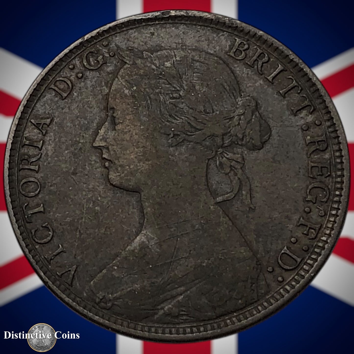 Great Britain 1873 Half Penny 1/2d GB5503