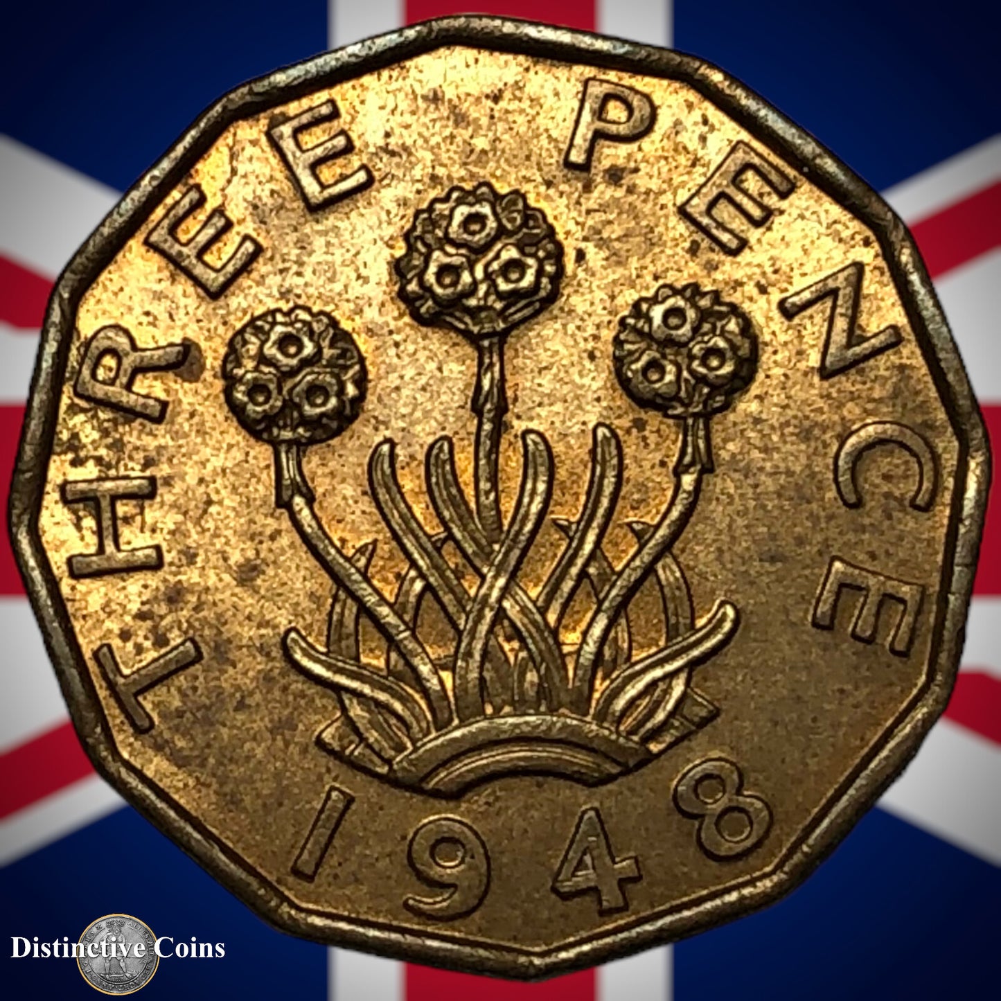 Great Britain 1948 Three Pence GB2469