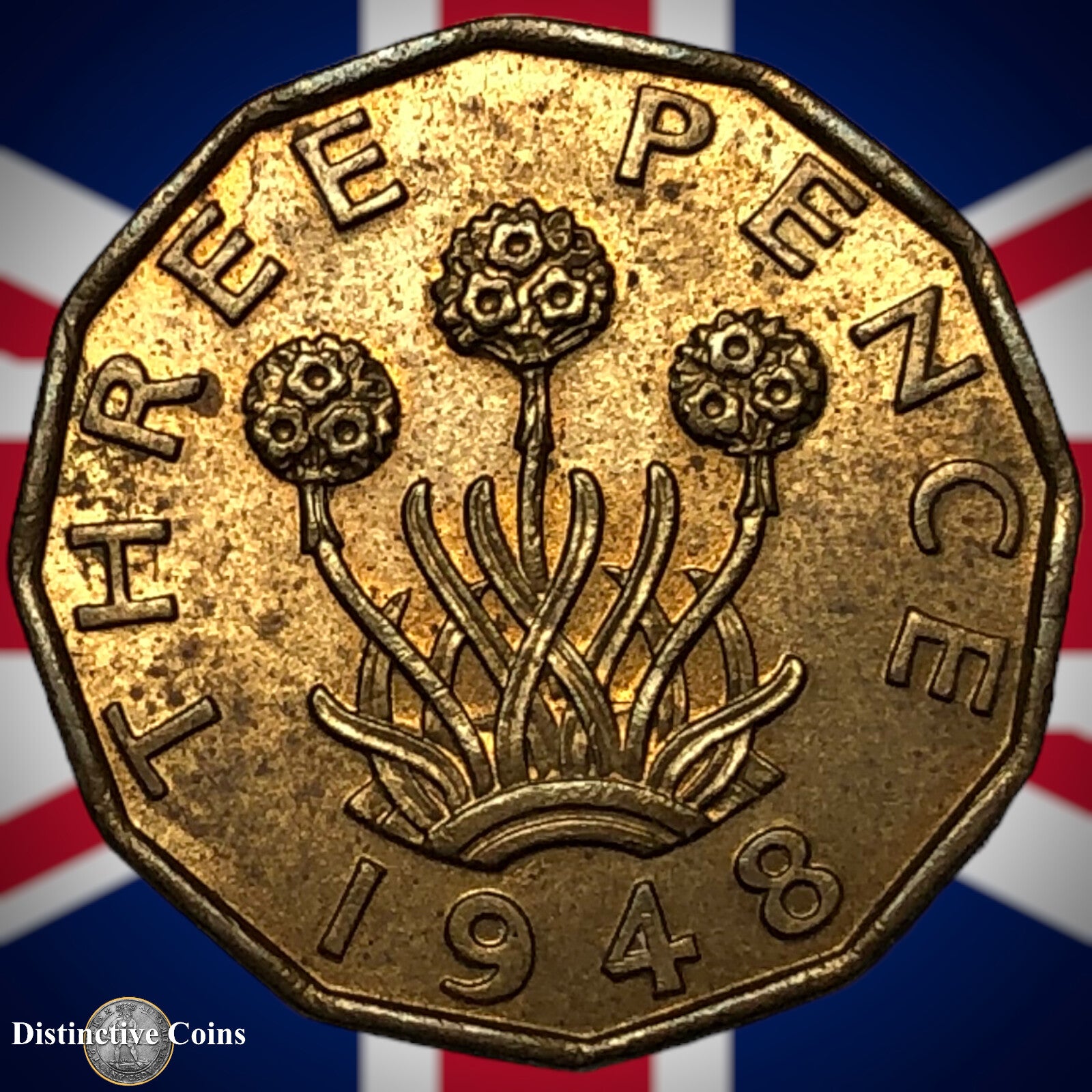 Great Britain 1948 Three Pence GB2469