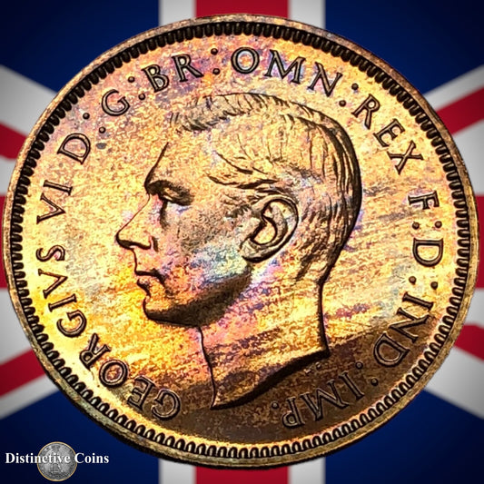 Great Britain 1937 Farthing 1/4d GB4997