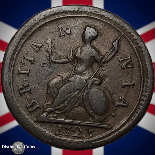 Great Britain 1723 Farthing 1/4d GB3161