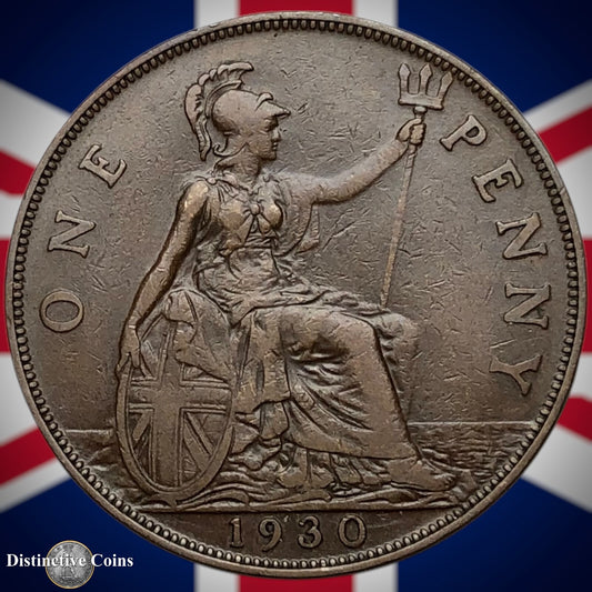 Great Britain 1930 Penny 1d GB7103