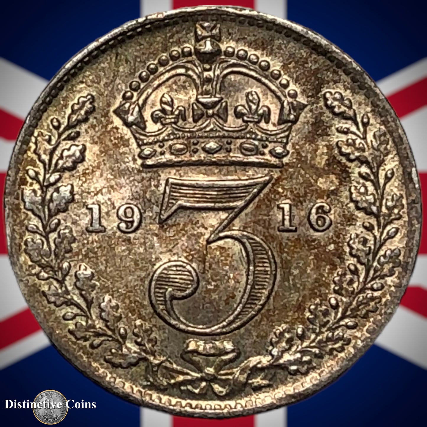 Great Britain 1916 Three Pence GB2168