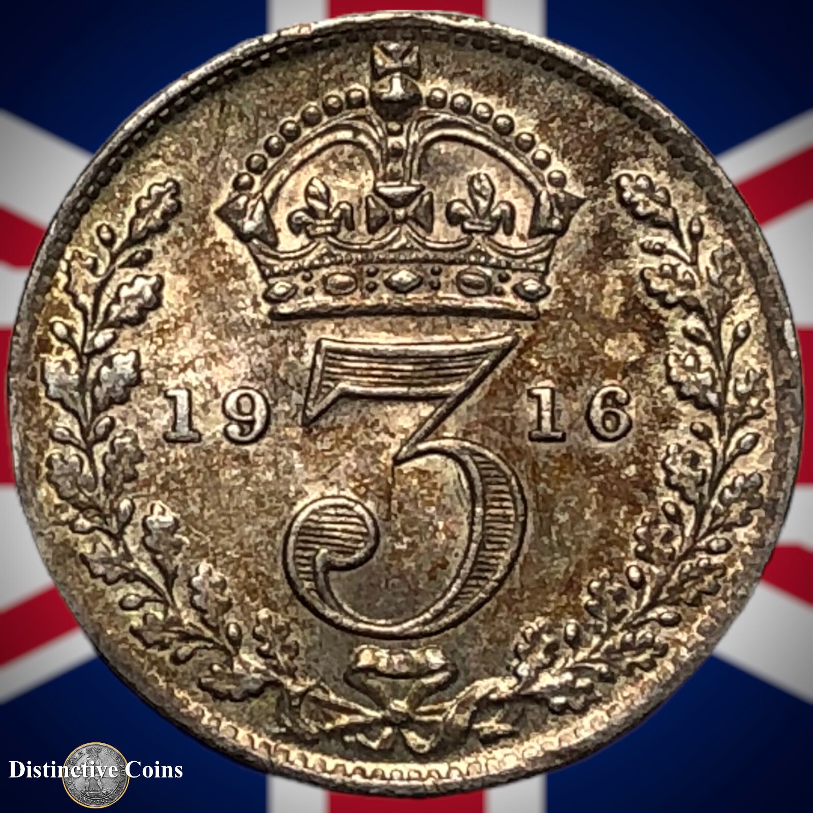 Great Britain 1916 Three Pence GB2168