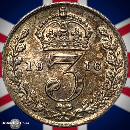 Great Britain 1916 Three Pence GB2168