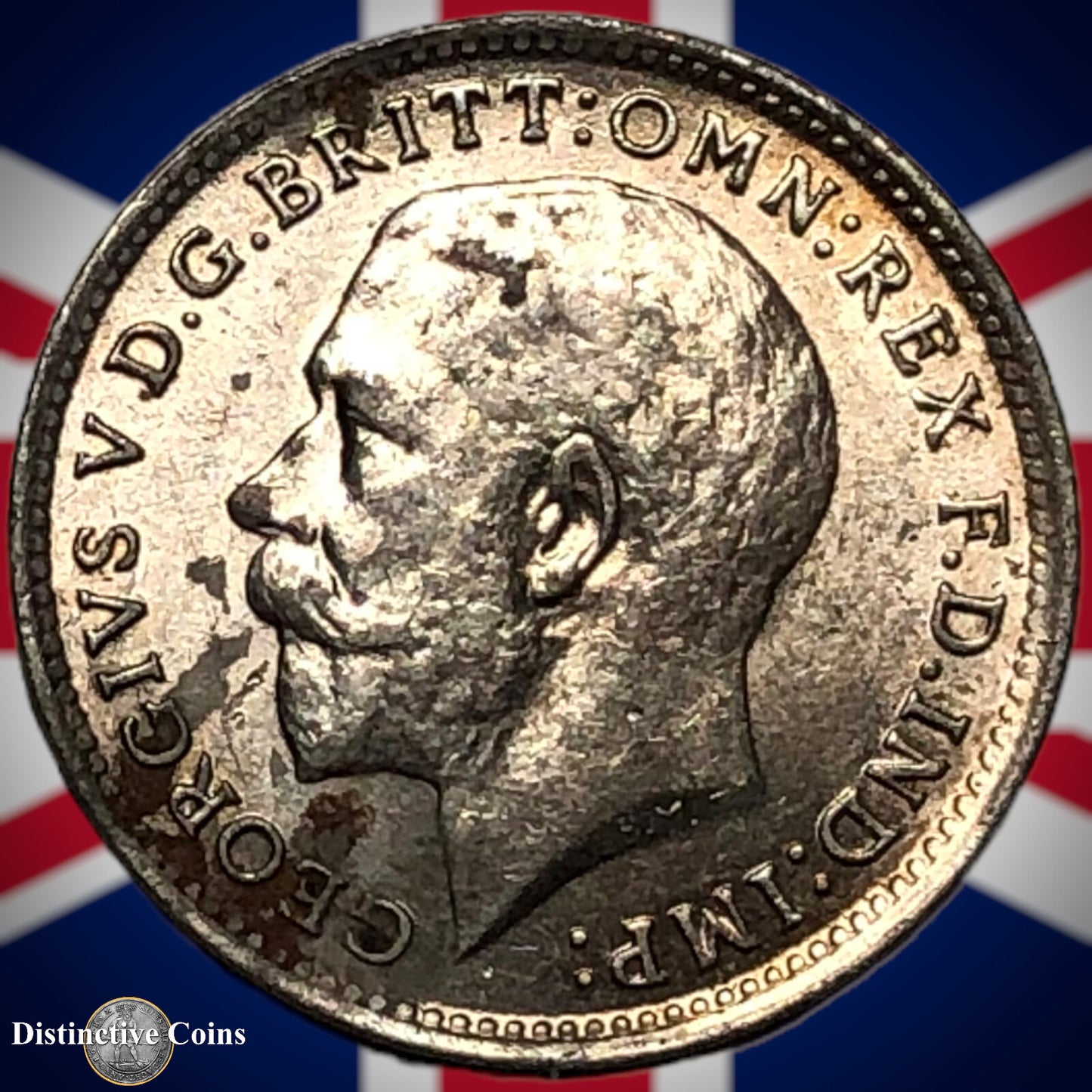 Great Britain 1916 Three Pence GB2167