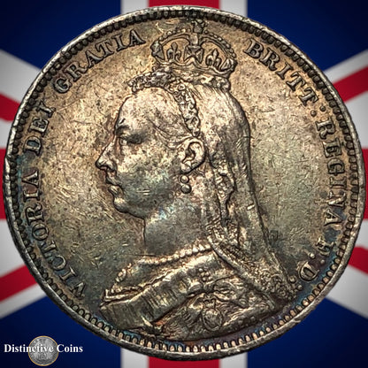 Great Britain 1891 British One Shilling GB0585