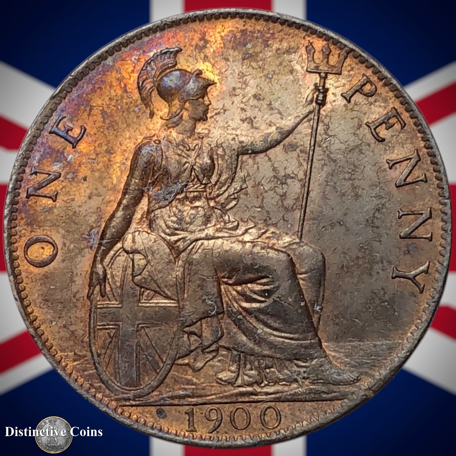 Great Britain 1900 Penny 1d GB6620