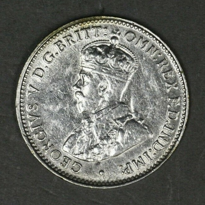 Australia 1911 3 Pence XF/AU Wiped Clashed Die   A3047