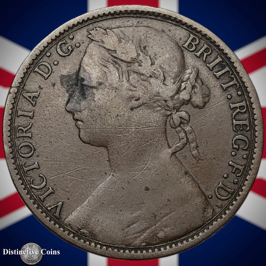 Great Britain 1876 H Penny 1d GB6377