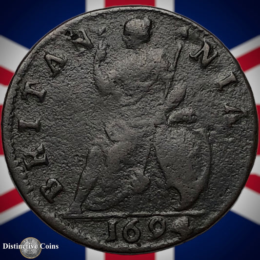 Great Britain 1694 Farthing 1/4d GB3154