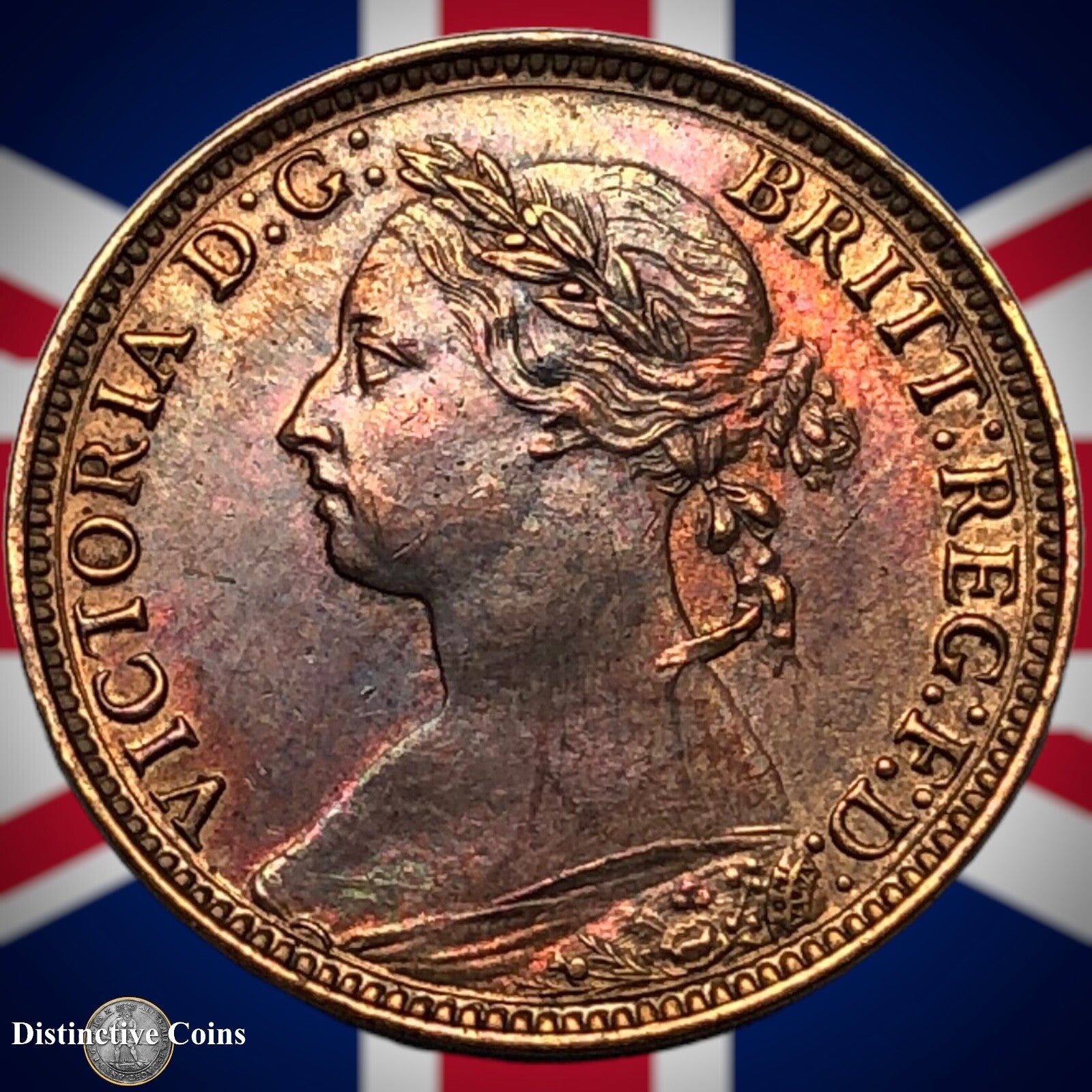 Great Britain 1881 H Farthing 1/4d GB3977