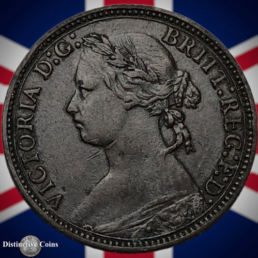 Great Britain 1875 H Farthing 1/4d GB3754