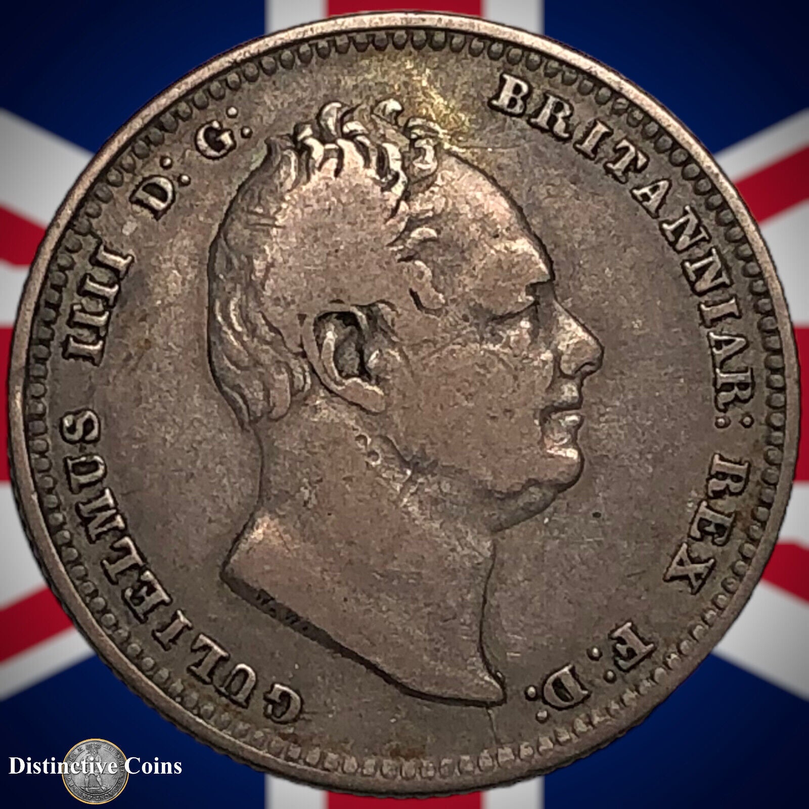 Great Britain 1836 British One Shilling GB0126