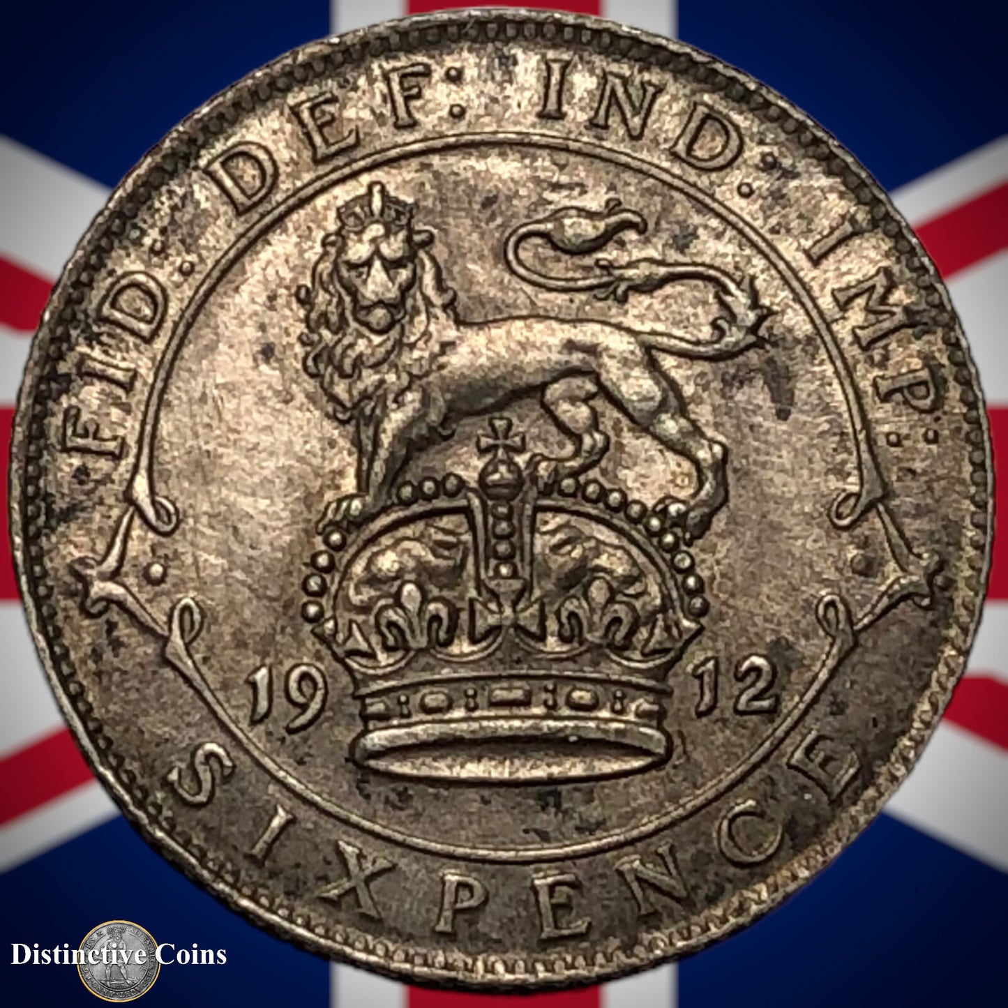 Great Britain 1912 Six Pence GB1563