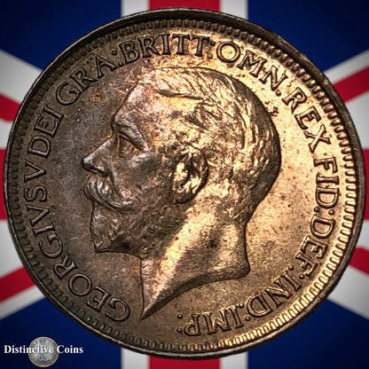 Great Britain 1929 Farthing 1/4d GB4880