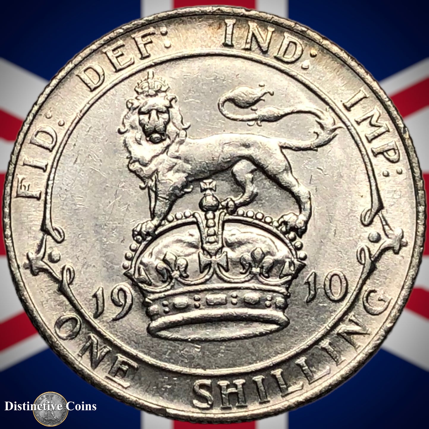 Great Britain 1910 One Shilling GB0893