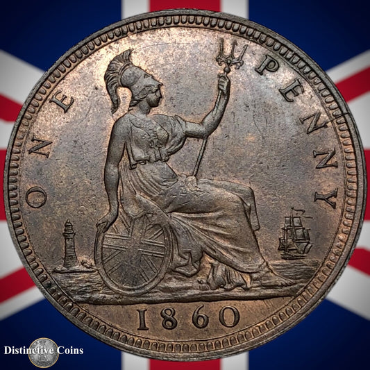 Great Britain 1860 Penny 1d GB6160