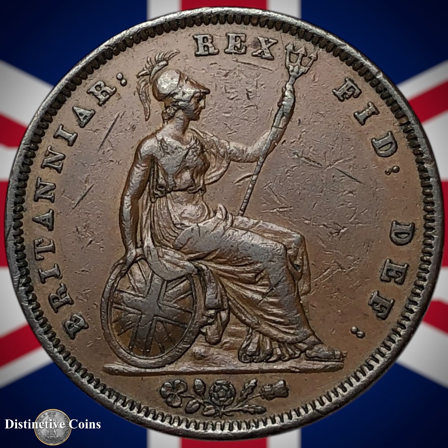 Great Britain 1831 Penny 1d GB6112